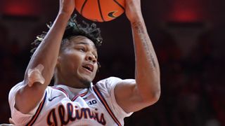 Illinois futures pick: Big Ten title door suddenly ajar for Illini (College Basketball). Photo by Ron Johnson, USA TODAY Sports