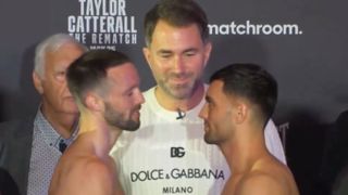 Josh Taylor vs. Jack Catterall prediction: Rematch redemption (Boxing). Photo by Matchroom Boxing