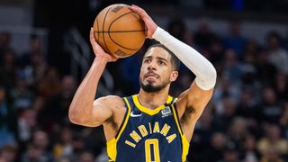 Pacers vs. Bucks player prop: Tyrese Haliburton (NBA). Photo by Trevor Ruszkowski, USA TODAY Sports