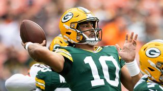 Fantasy Fast Starts: Jordan Love, David Montgomery, Ladd McConkey (Fantasy Football). Photo by Scott Galvin, USA TODAY Sports