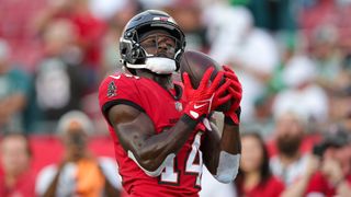 Week 1 Fantasy Flames wide receiver: Chris Godwin vs. Commanders (Fantasy Football). Photo by Nathan Ray Seebeck, Imagn Images