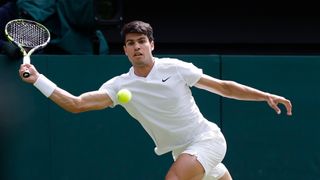 Wimbledon 2024 men’s final pick: Carlos Alcaraz vs. Novak Djokovic (Tennis). Photo by Geoff Burke, USA TODAY Sports