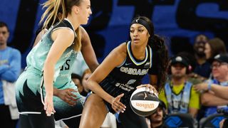 Angel Reese props: Best bets in Sky vs. Liberty (WNBA). Photo by Kamil Krzaczynski, USA TODAY Sports