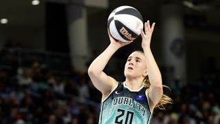 Liberty vs. Mercury prop bet: Sabrina Ionescu trouble-double watch (WNBA). Photo by Kamil Krzaczynski, USA TODAY Sports