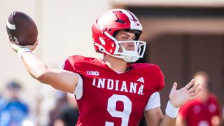 Indiana vs. Northwestern prediction and best bet (College Football). Photo by Rich Janzaruk, Herald-Times, USA TODAY NETWORK via Imagn Images