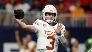 Clemson vs. Texas prediction and best bet: The Quinn Ewers question (College Football). Photo by Brett Davis, Imagn Images