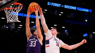 San Diego State vs. UConn prediction: National title game repeat? (College Basketball). Photo by Robert Deutsch, USA TODAY Sports