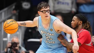 Indiana State vs. Seton Hall prediction: NIT title game glory awaits (College Basketball). Photo by Grace Hollars, IndyStar, USA TODAY NETWORK