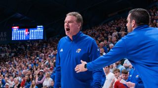 Kansas vs. Houston best bets (College Basketball). Photo by William Purnell, Imagn Images