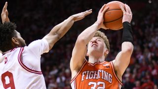 College basketball futures: 2025 national championship (College Basketball). Photo by Robert Goddin, Imagn Images