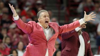 Arkansas’ NCAA Tournament hopes: Will they burst on the bubble? (College Basketball). Photo by Nelson Chenault, Imagn Images