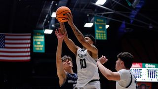 Utah State vs. Colorado State prediction and best bet (College Basketball). Photo by Isaiah J. Downing, Imagn Images