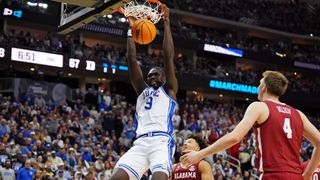 Houston vs. Duke: Final Four prediction (College Basketball). Photo by Robert Deutsch, Imagn Images