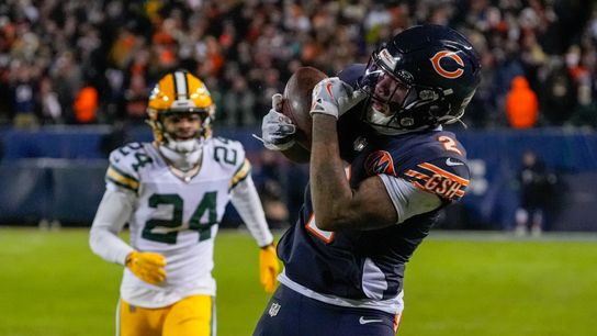 Fantasy Rapid React: D.J. Moore set to spin in Buffalo (NFL). Photo by David Banks-Imagn Images