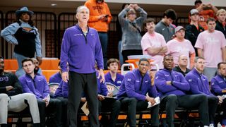 CBB Bubble Banter: The Frogs jump into the field  (College Basketball). Photo by William Purnell-Imagn Images