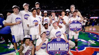 NCAA Tournament Title Pick: Gators chomp down once again (College Basketball). Photo by Travis Register-Imagn Images