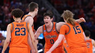 Elite Illini: Illinois' regional finals return elicits 2005 flashbacks (College Basketball). Photo by Troy Taormina-Imagn Images