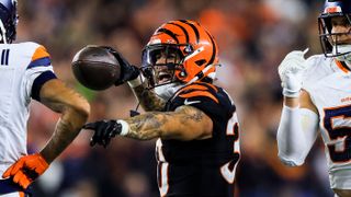 The 2025 All-Mancrush Team: Get down with Chase Brown (NFL). Photo by Katie Stratman-Imagn Images