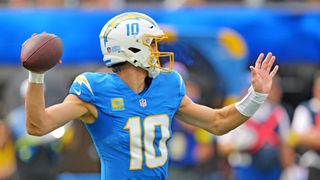 Week 4 Fantasy Flames QB: Ride a Bolt against the Blue (NFL). Photo by Jayne Kamin-Oncea-Imagn Images