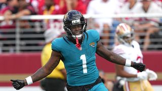 The Fade Five Podcast: Etienne on the scene  (NFL). Photo by Darren Yamashita-Imagn Images