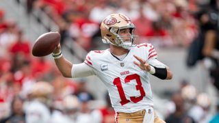 Week 12 Fantasy Flames QB: Pretty Purdy to attract eyes  (NFL). Photo by Kyle Terada-Imagn Images