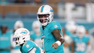 Week 11 Fantasy Flames QB: Tua boos to take backseat (NFL). Photo by Nathan Ray Seebeck-Imagn Images