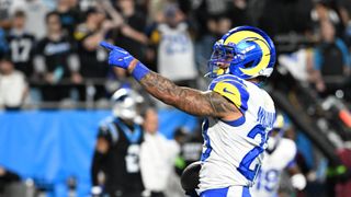 NFC Championship Pick: Kyren for all the catches (NFL). Photo by Bob Donnan-Imagn Images